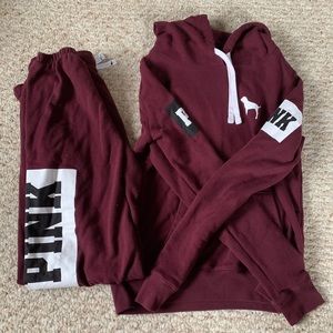 VS PINK sweatsuit